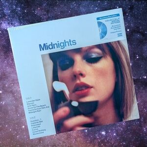 Taylor Swift Midnights Vinyl Album Moonstone Blue NEW sealed